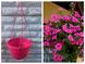 Горщики для квітів підвісні 3,7л рожеві 160007 фото 2